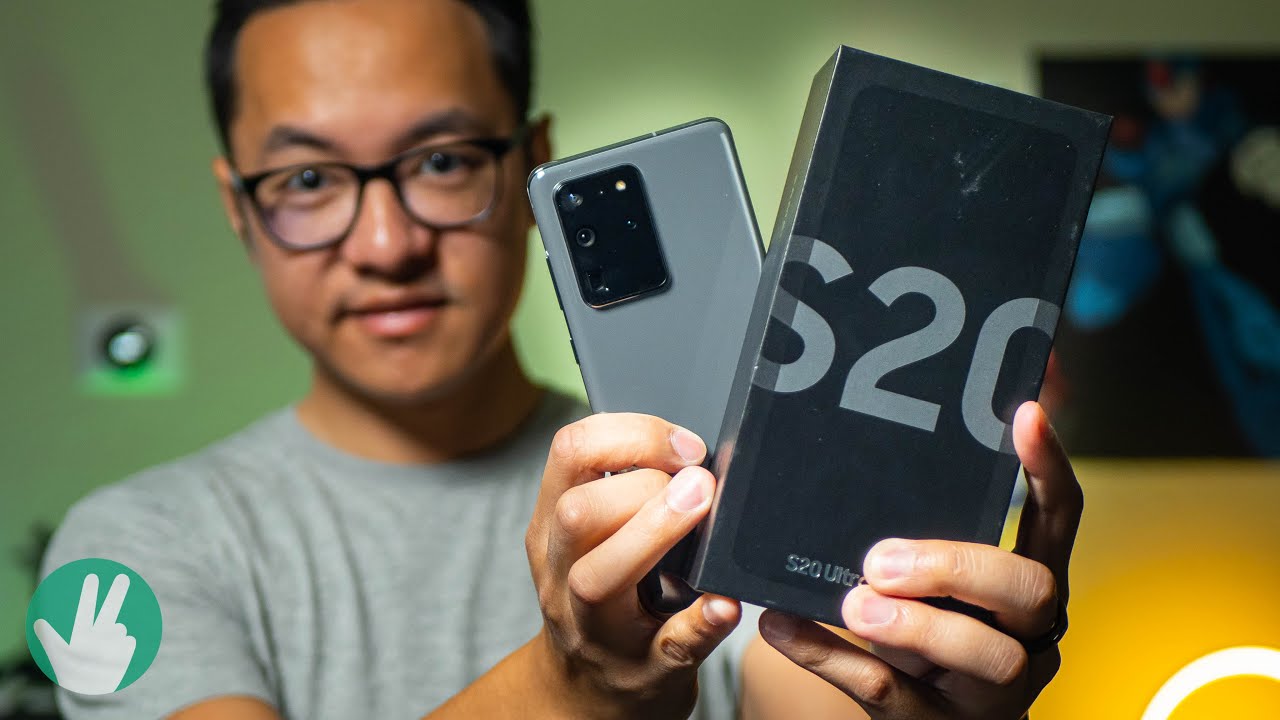 Galaxy S20 Ultra Unboxing and Impressions (filmed with Galaxy Z Flip!)