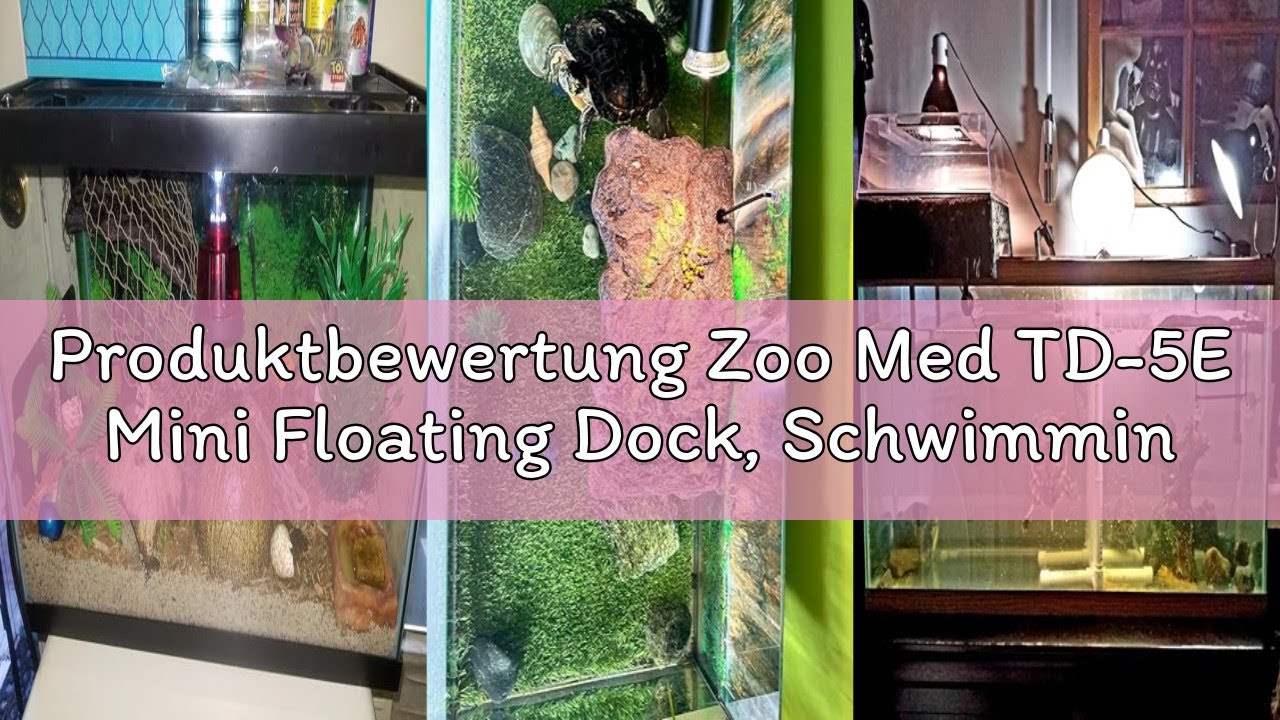 Produktbewertung Zoo Med TD-5E Mini Floating Dock, Schwimminsel für Wasserschildkröten - passt sich