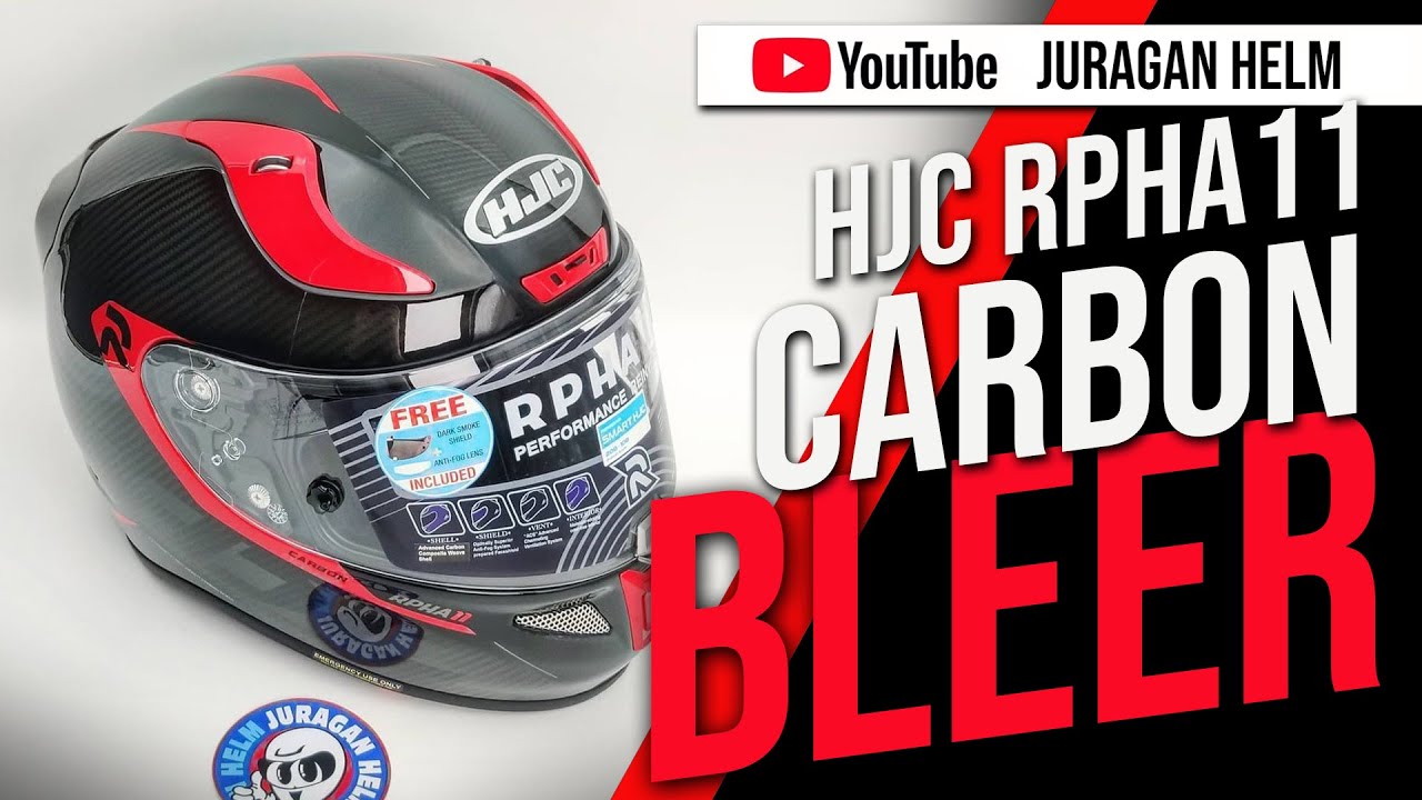 Review : HJC Rpha11 Carbon Bleer | Juragan Helm