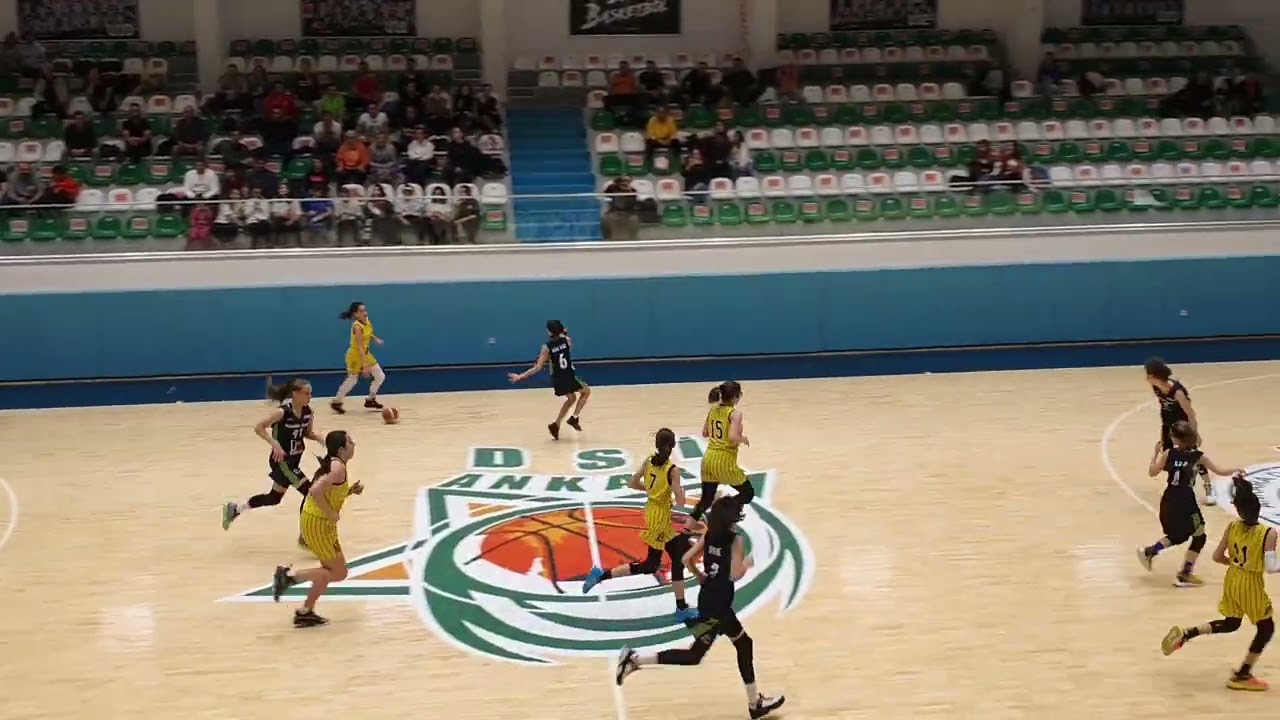 u12 kızlar çankaya-nesibe basketbol maçı 2023