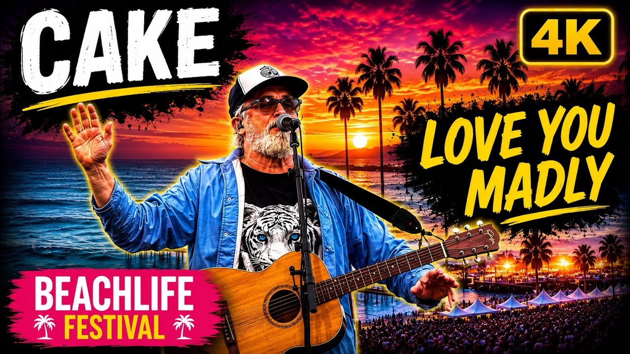 Cake - Love You Madly (LIVE 4K) | BeachLife Festival, Redondo Beach - May 3, 2025
