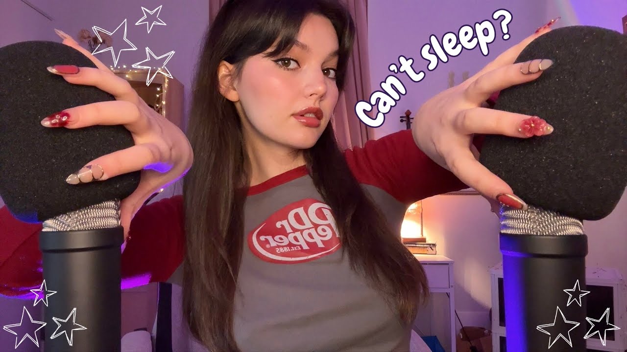 ASMR For When You Can’t Sleep (Fast Ear to Ear Triggers, Breathy Whispers, Mic Scratching, More)