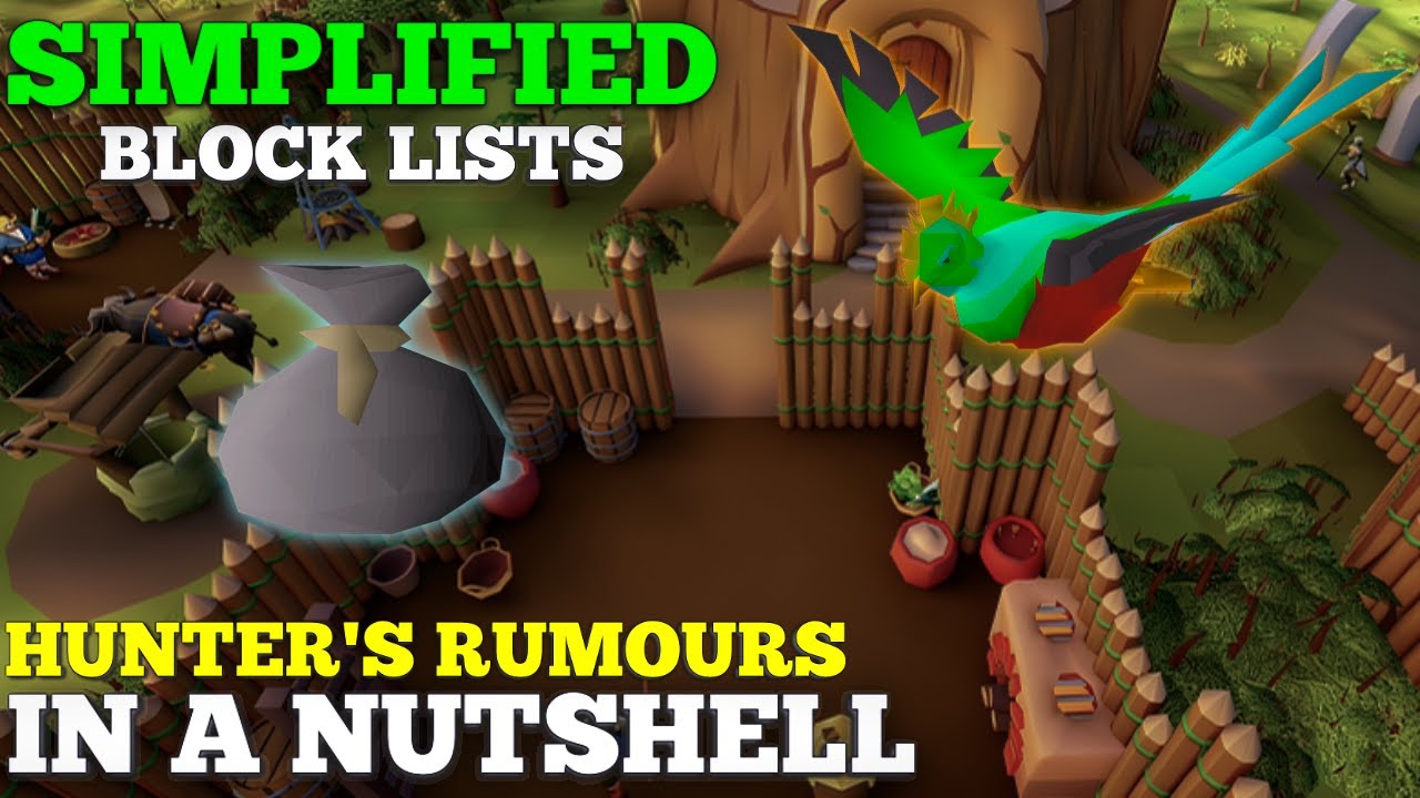 OSRS Hunter Rumours - In A Nutshell