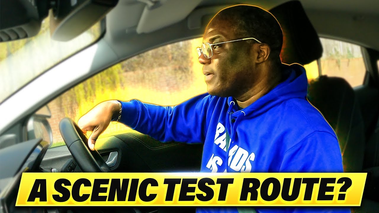 The Challenge Of Stevenage Test Route Is Stop Looking At The Scenery | DVSA Driving Test Route