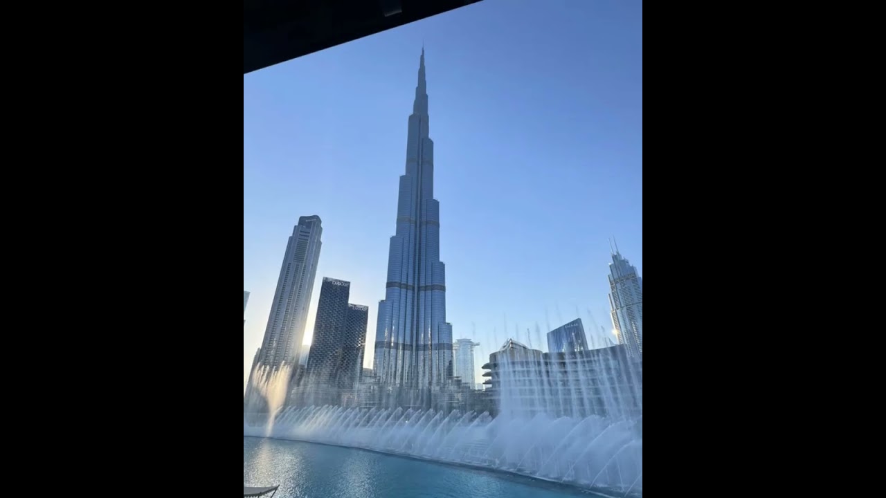 Burj Khalifa : A Song with Stunning Visuals 🌆