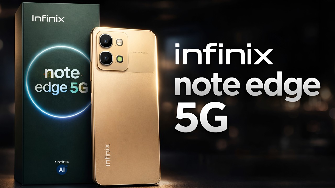Infinix Note Edge Unboxing | Design, Camera, Features and More | The Slimmest Beast of 2026🔥