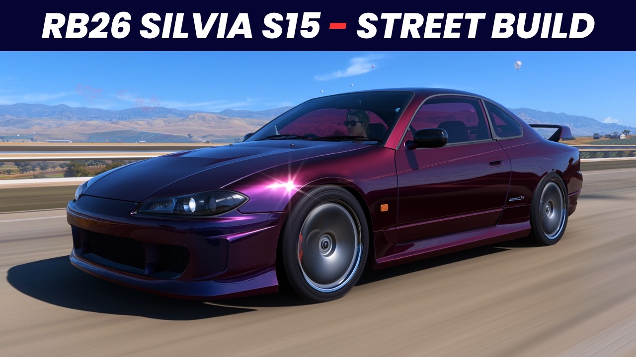Forza Horizon 5 - 600HP RB26 Nissan Silvia S15 Spec-R, A-Class Build & Racing