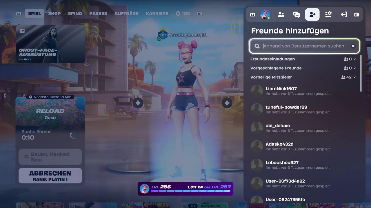 Fortnite Ranked Push