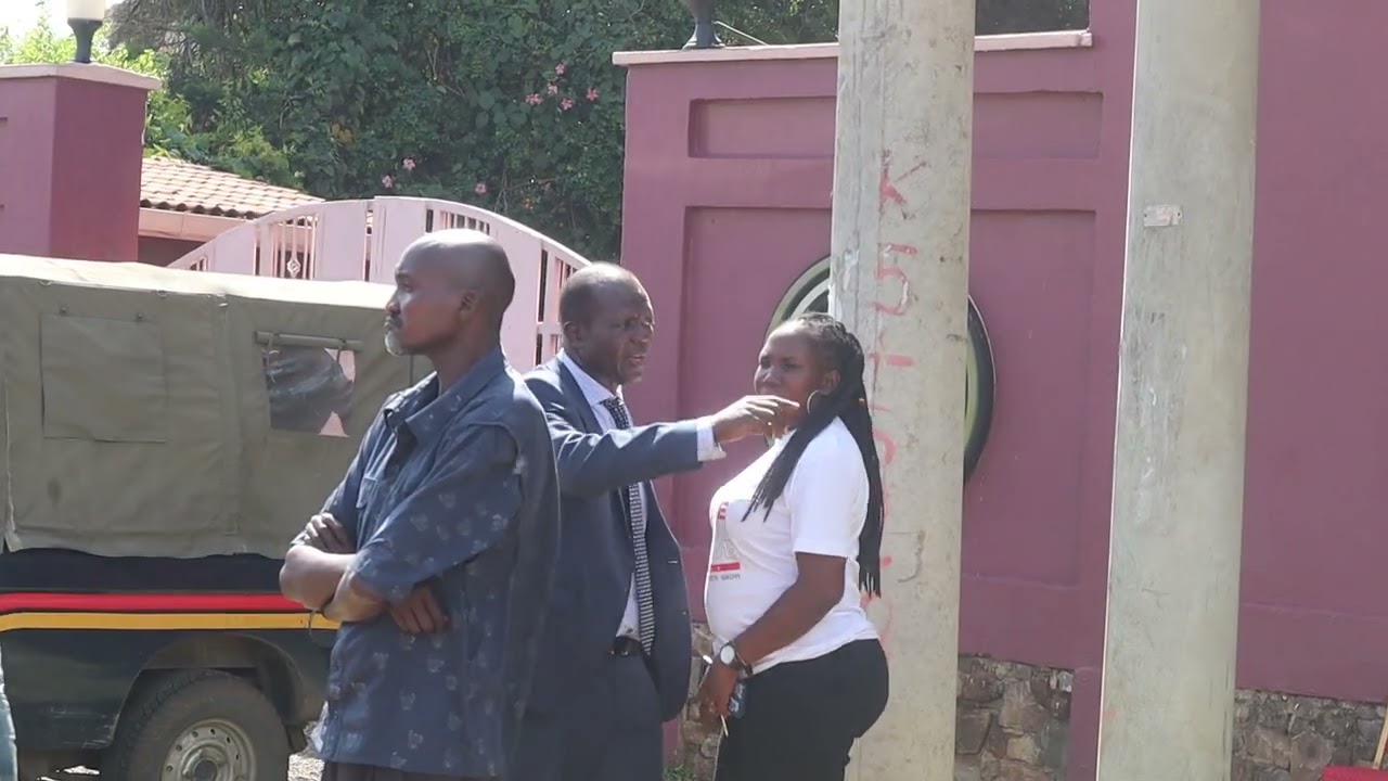 Raphael Tuju Interacts With His Luo Friends as They Consult him