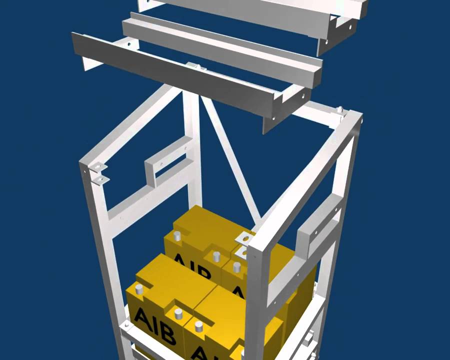 SEISMIC-Rack Montage // SEISMIC-Rack assembly // AIB KUNSTMANN GmbH