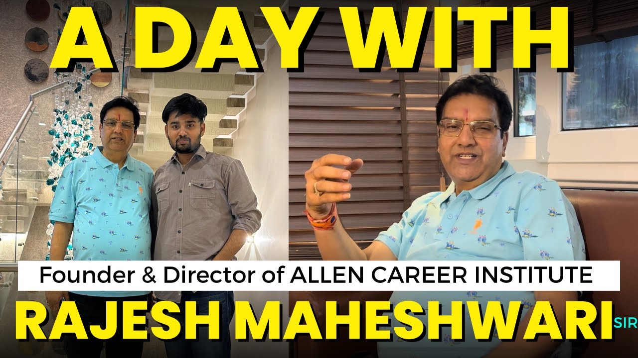 Allen Director Kota FarmHouse Tour With Rajesh Maheshwari Sir Founder & Director