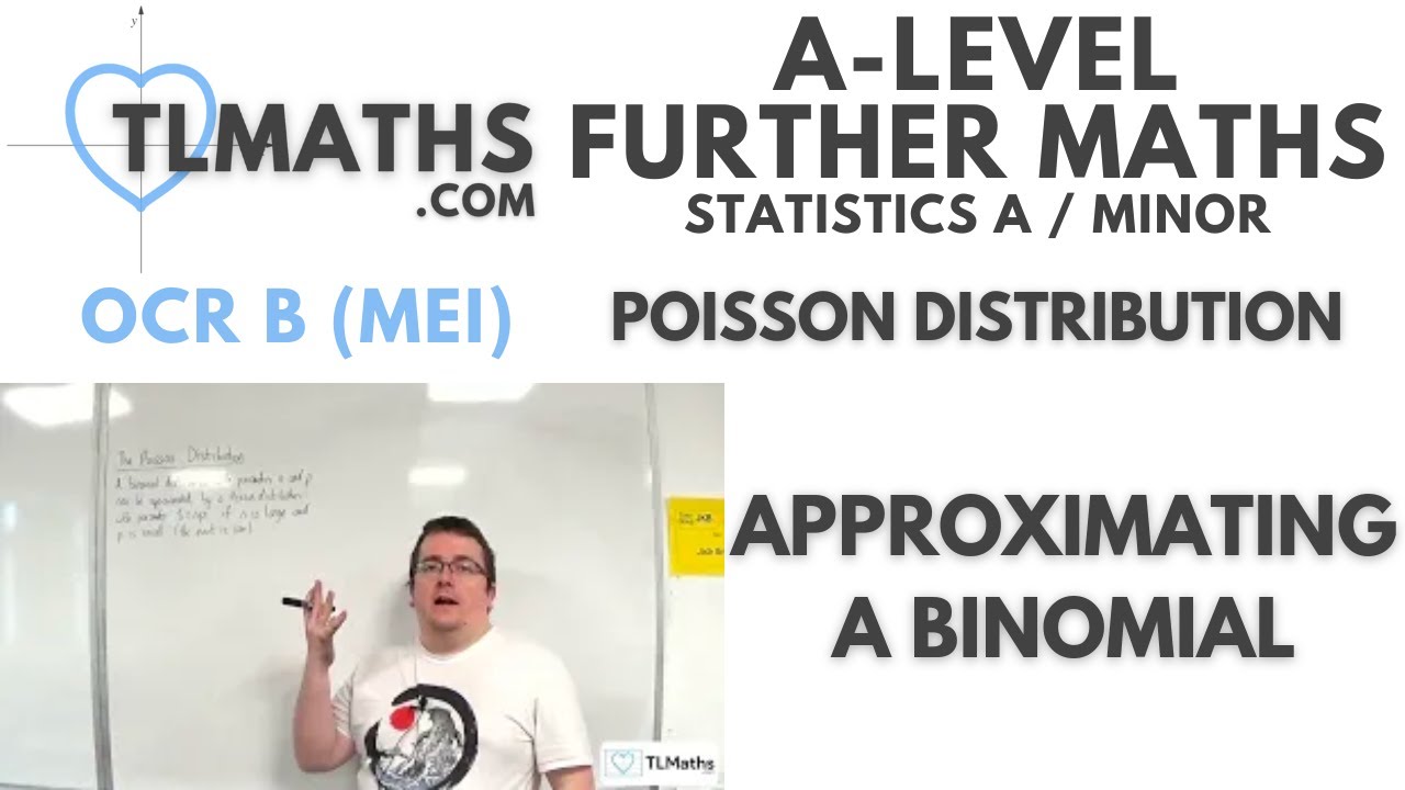 OCR MEI Statistics Minor J: Poisson Distribution: 12 Approximating a Binomial