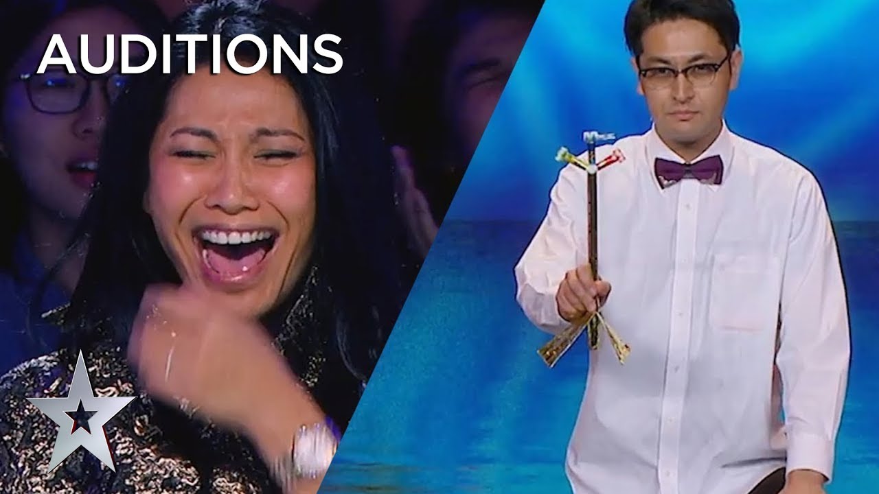 JUDGES Can&rsquo;t Stop Laughing At Ichikawa From Japan!! | Asia&rsquo;s Got Talent 2019 on AXN Asia