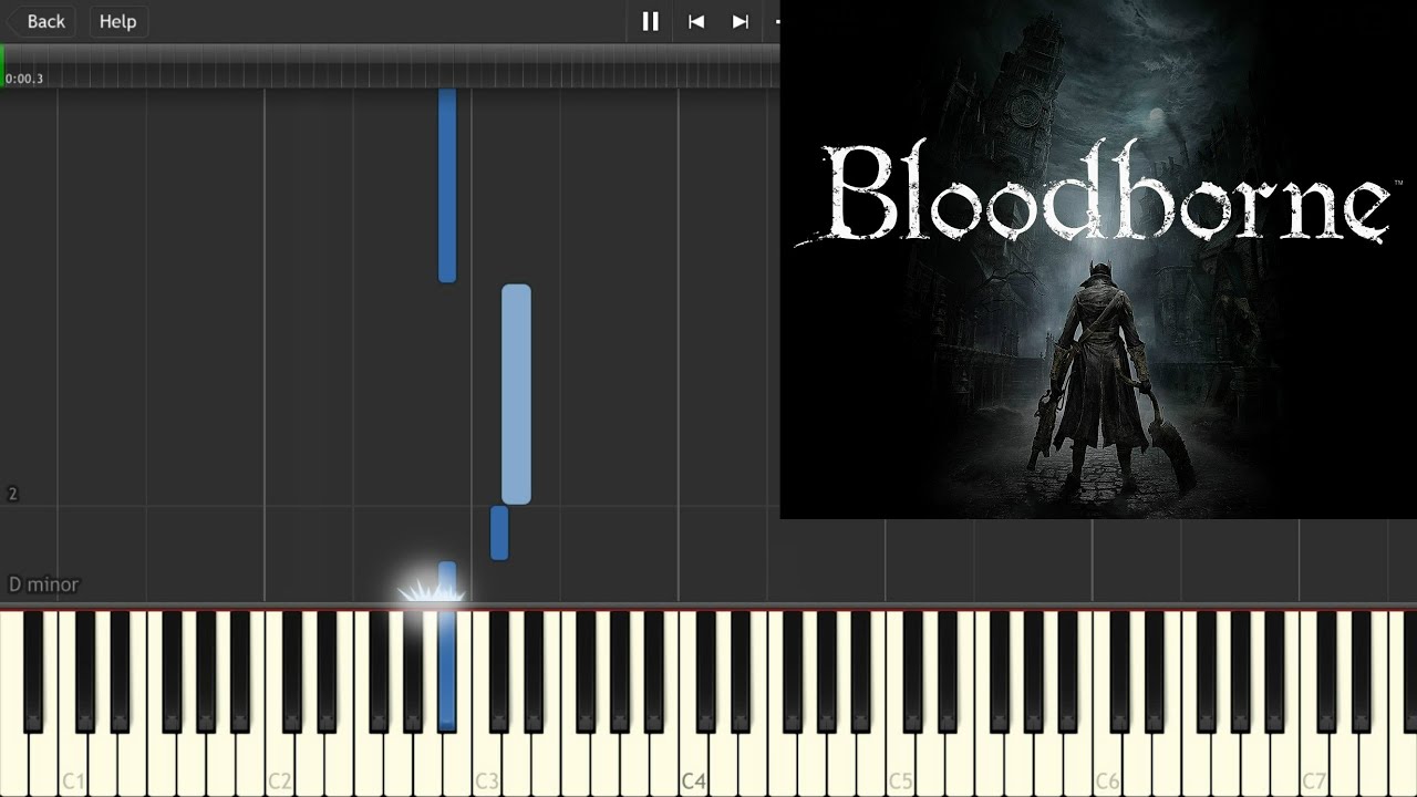 Bloodborne - Ludwig the accursed holy blade (Piano Tutorial Synthesia)