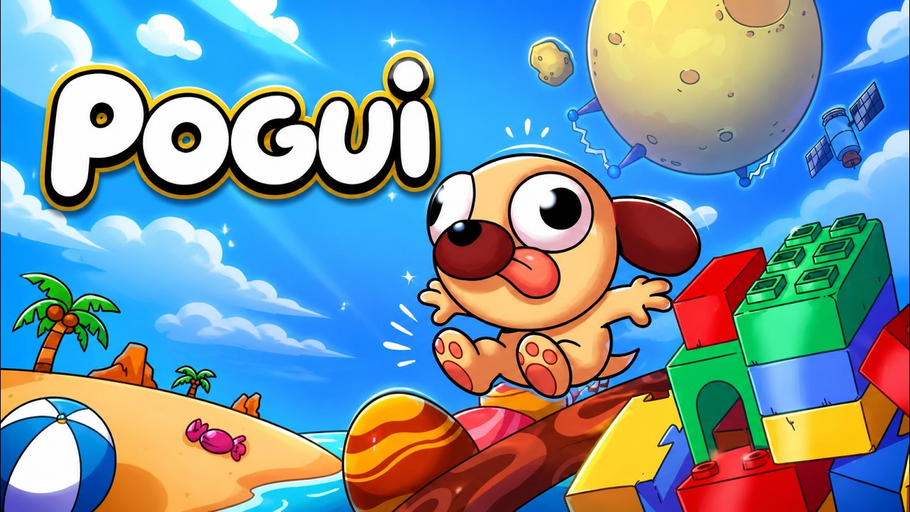 Pogui | A Cute Pug's Dream Adventure! (PC Gameplay Longplay)