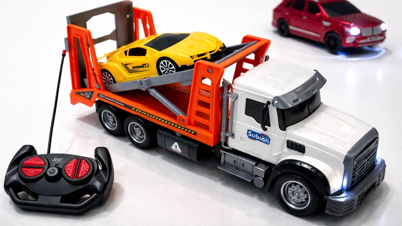 RC Rescue Vehicle & Off Road Car Realistic Mechanical Sounds | ASMR Video