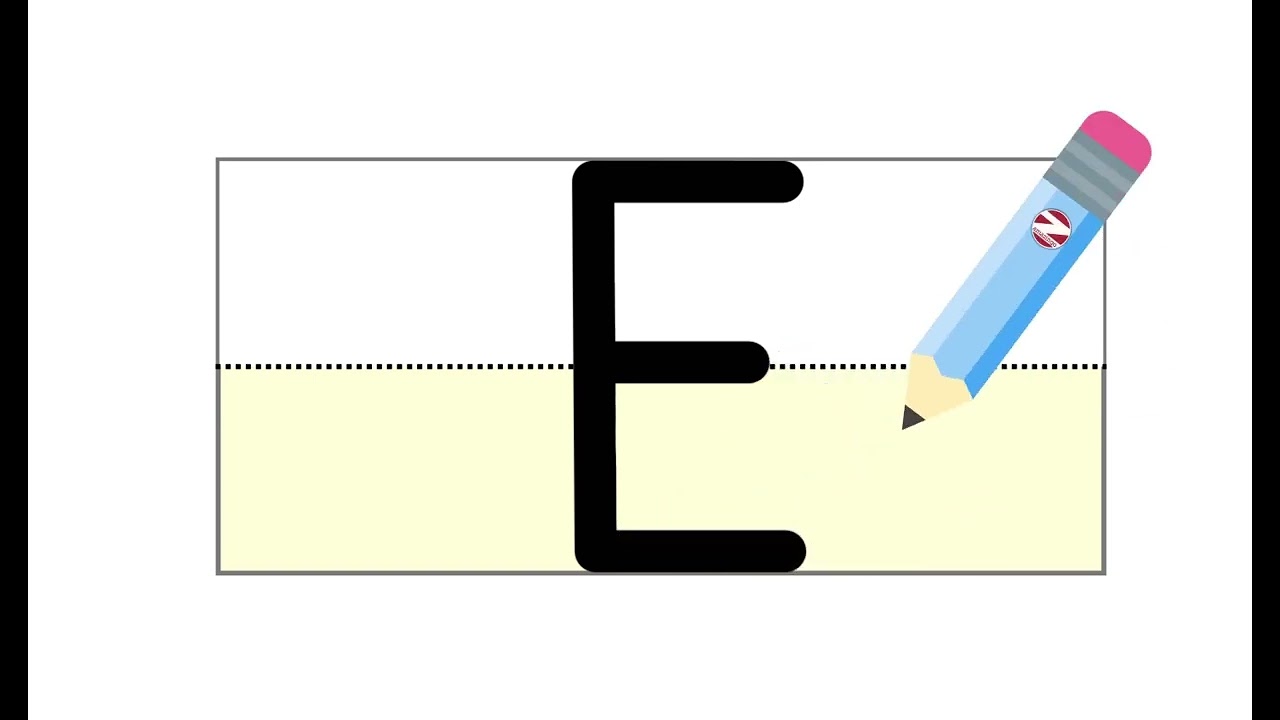 Büyük E Harfinin Yazılışı | E Harfi Şarkısı | 1.Sınıf Okuma Yazma Öğreniyorum