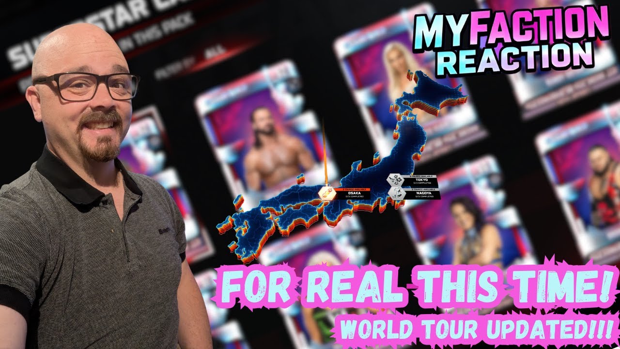 Мировой тур наконец-то расширяется! 🇯🇵 Добавлен регион Японии | WWE 2K25 MyFaction