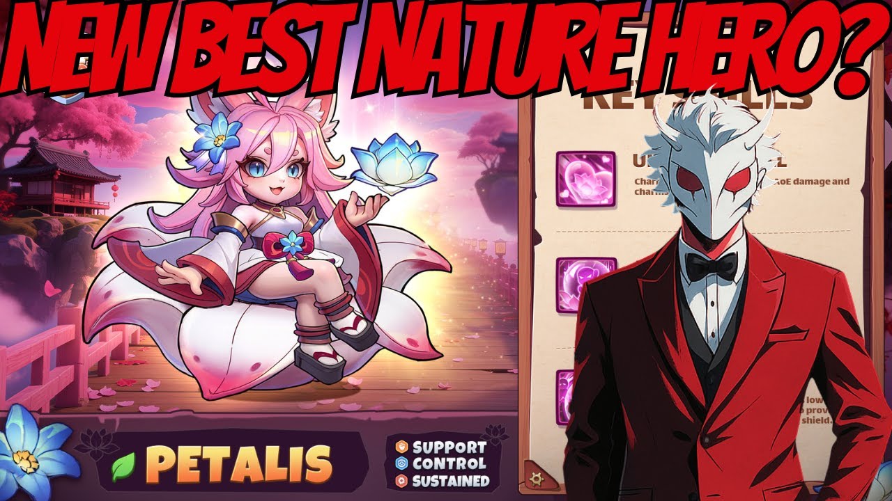 Top Heroes: Petalis NEW NATURE Hero!