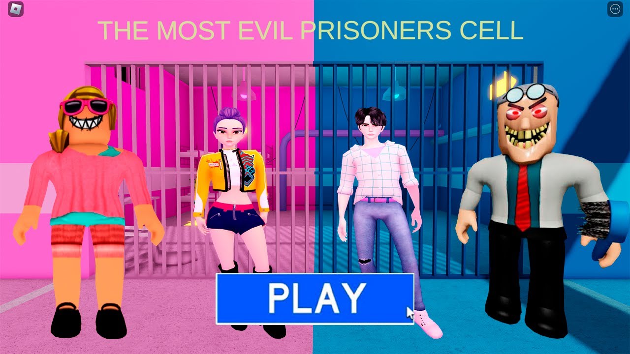 BOYS VS GIRLS STEPMOM AND RUMI VS BOB the DENTIST AND JINU? OBBY ROBLOX 