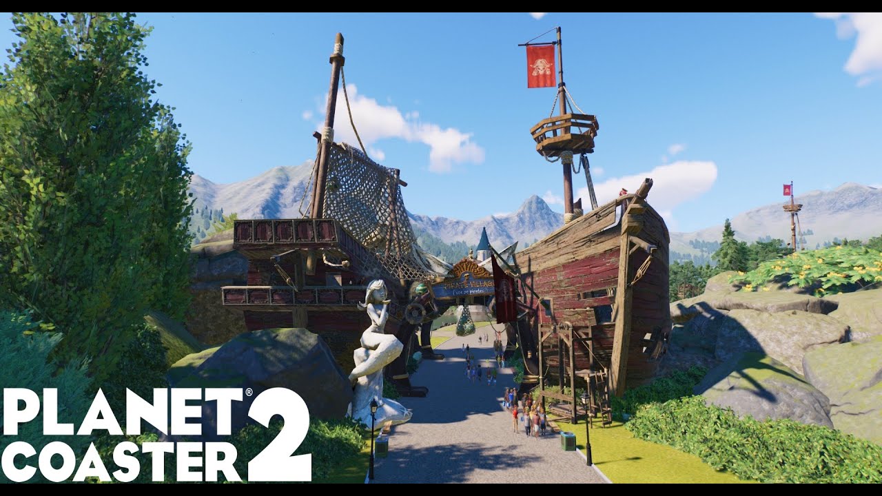Mediterranean Pirate Theme | Planet Coaster 2 | Ep3