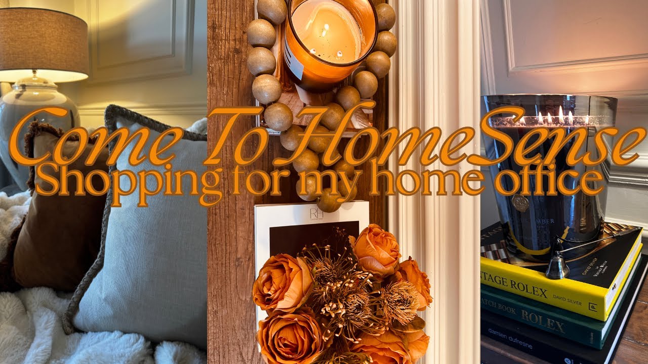 COME HOMEWARE SHOPPING WITH ME | HOMESENSE | COSY HOME IDEAS | HOME OFFICE | VICTORIAN HOME |