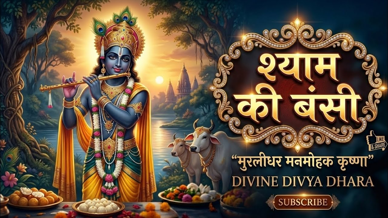 🙏श्याम की बंसी | Radha Krishna Bhajan 2026 | Beautiful Krishna Song | Flute Devotional Bhajan