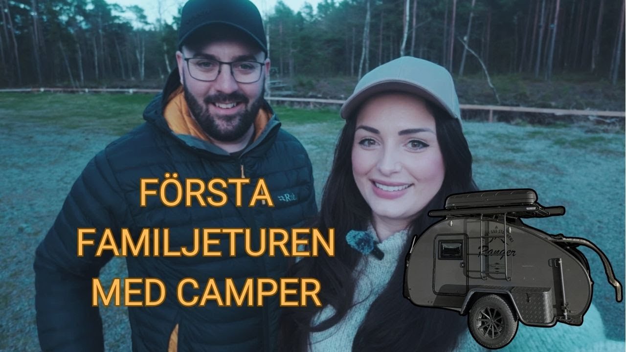 Premiärtur för familjen i vår nya camper - compact living med småbarn? HERO CAMPER