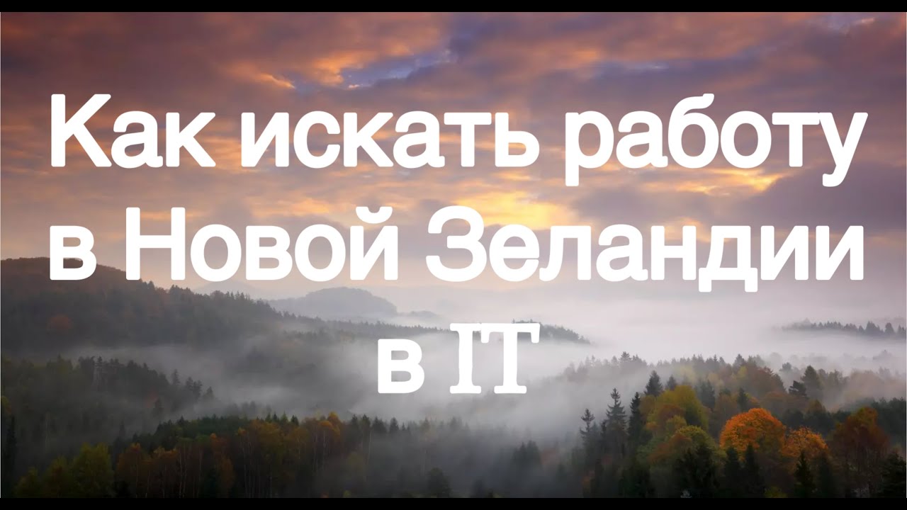 #9.Как искать работу в Новой Зеландии в IT. Очередной иммигрант