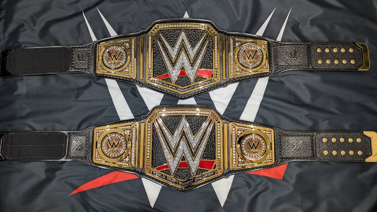 WWE ELITE AUTHENTIC TV SERIES BELT VS ELITE REPLICA