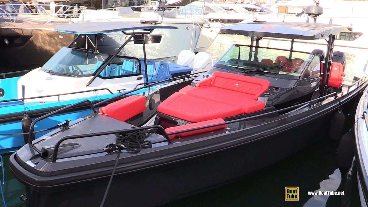 2019 Axopar 37 Brabus Shadow 800 Motor Boat - Walkaround - 2018 Cannes Yachting Festival