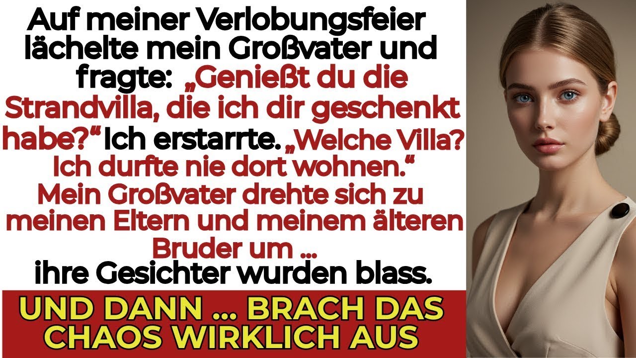 „Opa zeigte mir zur Verlobung die Villa – doch ich wohnte nie dort. Was dann geschah, schockierte.“