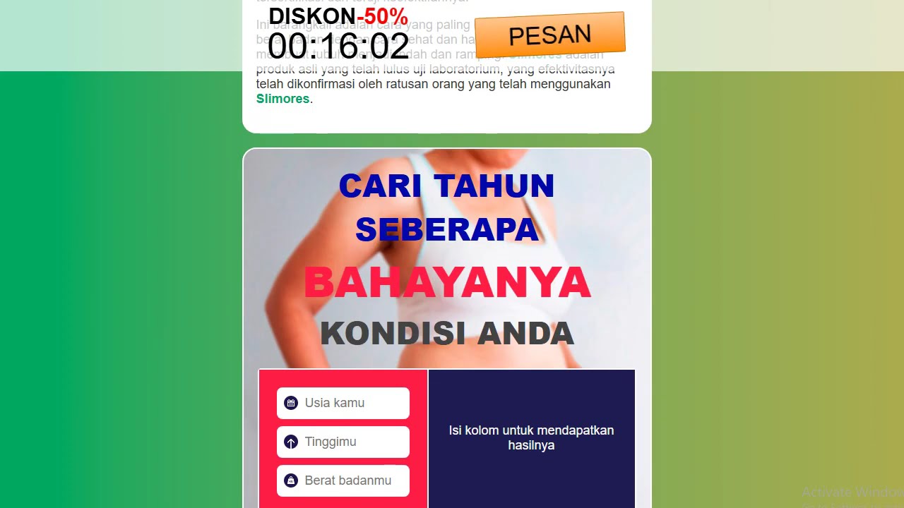 Slimores &ndash; Dukungan Alami untuk Penurunan Berat Badan