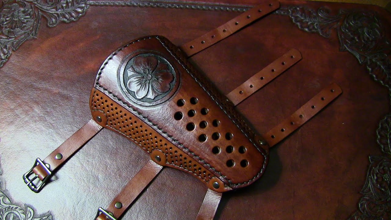 Leather Arm Guard (finished product)