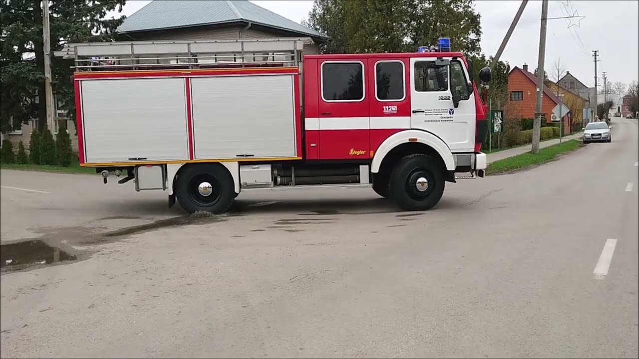 2023 Čekiškės ugniagesių komandos išvykimai.
