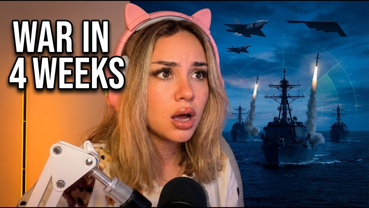 Finnish Girl Reacts to the US 4-Week War Plan Against Iran