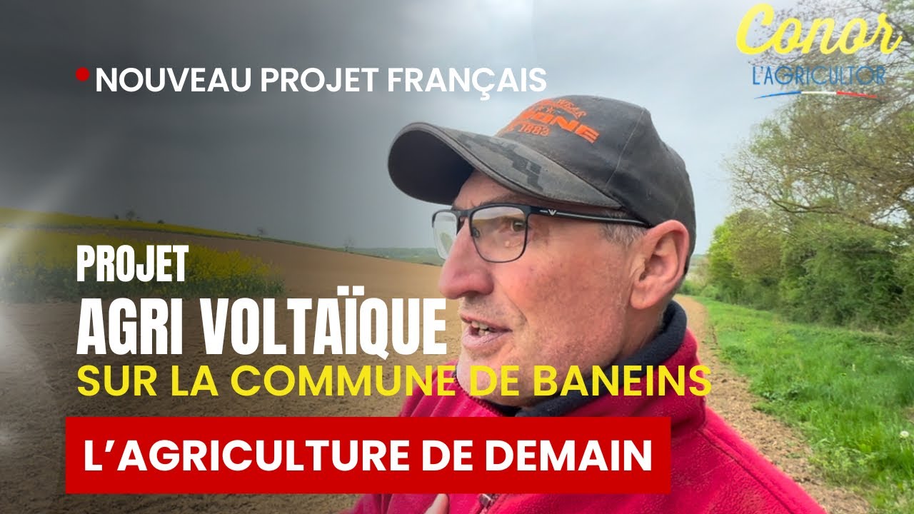 Conor L’agricultor se lance dans l’agrivoltaïsme!