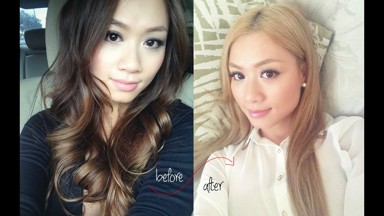 diy: How To Go From Dark Hair to Blonde Hair! | HAUSOFCOLOR