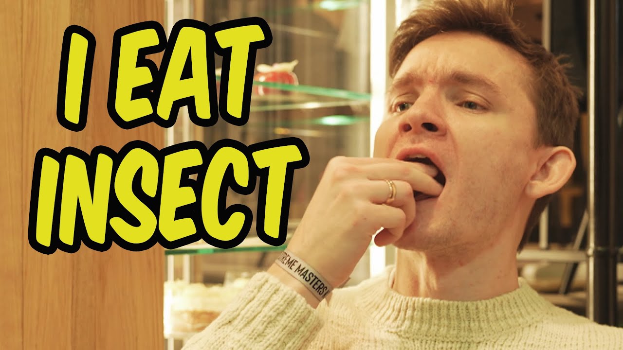 I ate insects in Poland