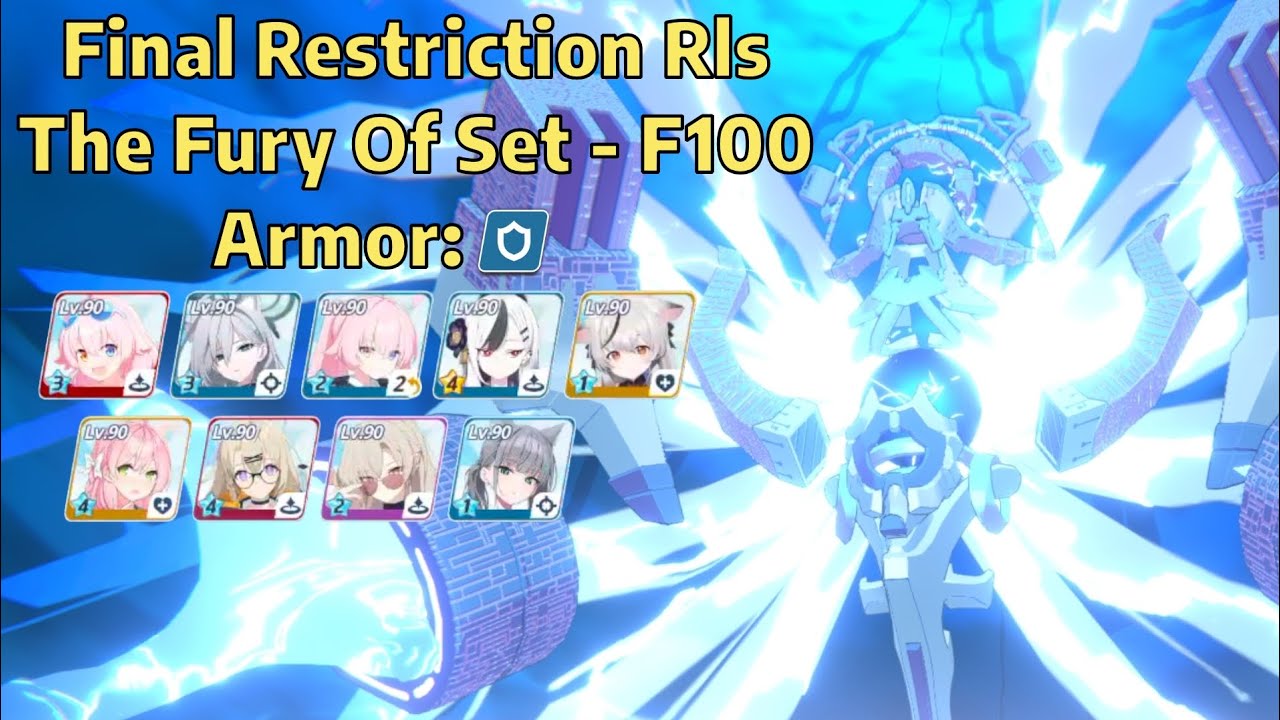 [Blue Archive] Final Restriction Rls S19 - The Fury Of Set F100 Special Armor