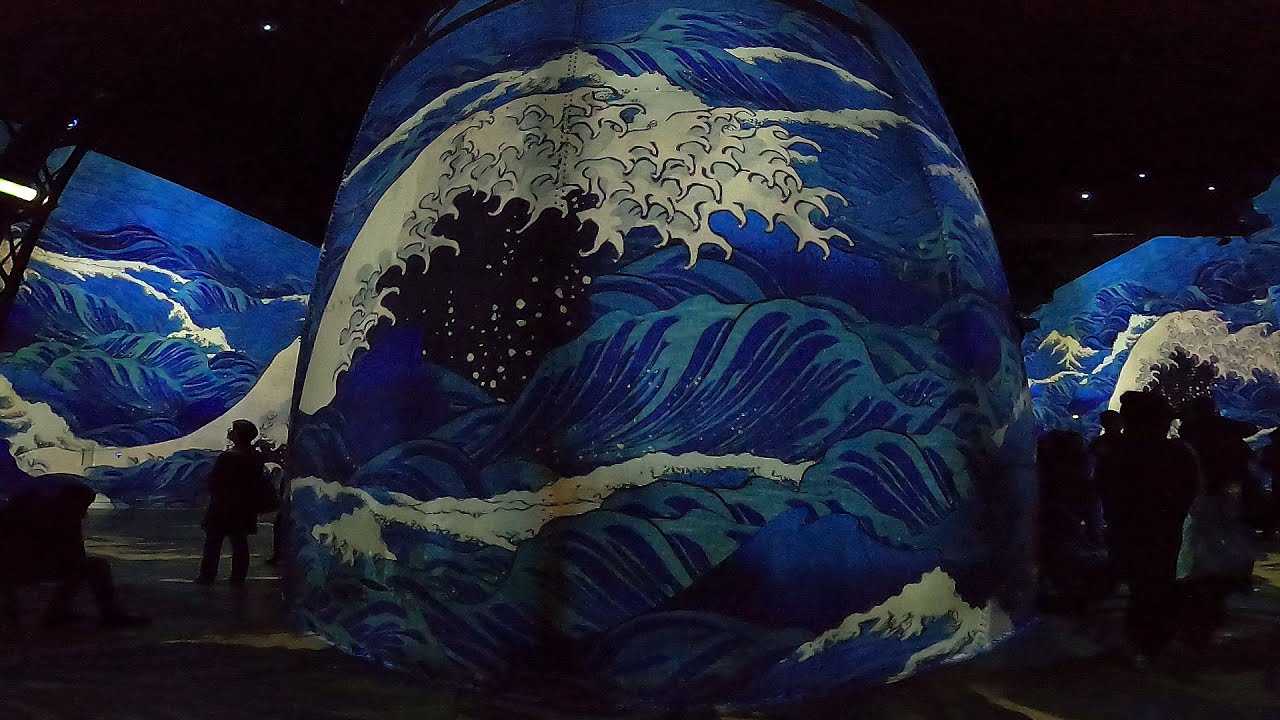 Atelier des Lumières | Dreamed Japan Images of the Floating World | Immersive Art Exhibition