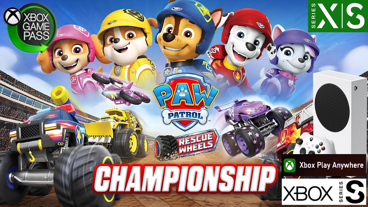 PAW Patrol™ Rescue Wheels™ Championship (Game Pass Ultimate ou Premium) Teste no Xbox Series S