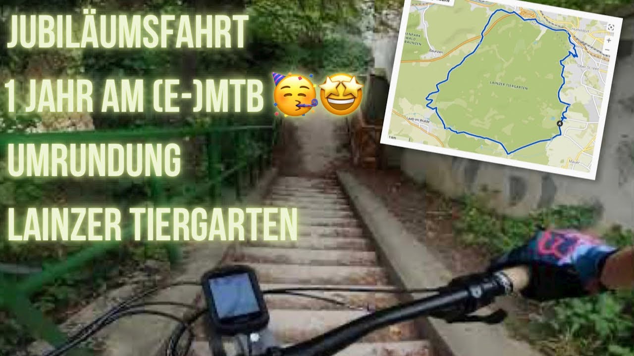 Jubiläumsfahrt - 1 Jahr (e-)MTB - Lainzer Tiergarten Umrundung II Raymon Trailray 2.0 II_25.09.2022