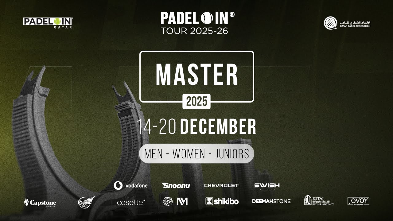 MASTER  FINAL - PADEL 🎾 IN TOUR 2025-26 -  COURT 1