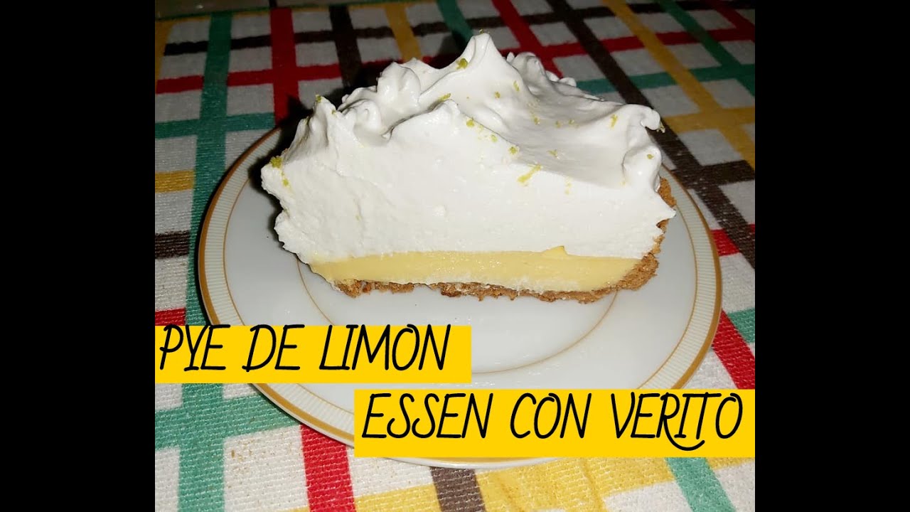 PYE DE LIMON FACIL Y RAPIDO CON ESSEN - ESSEN CON VERITO