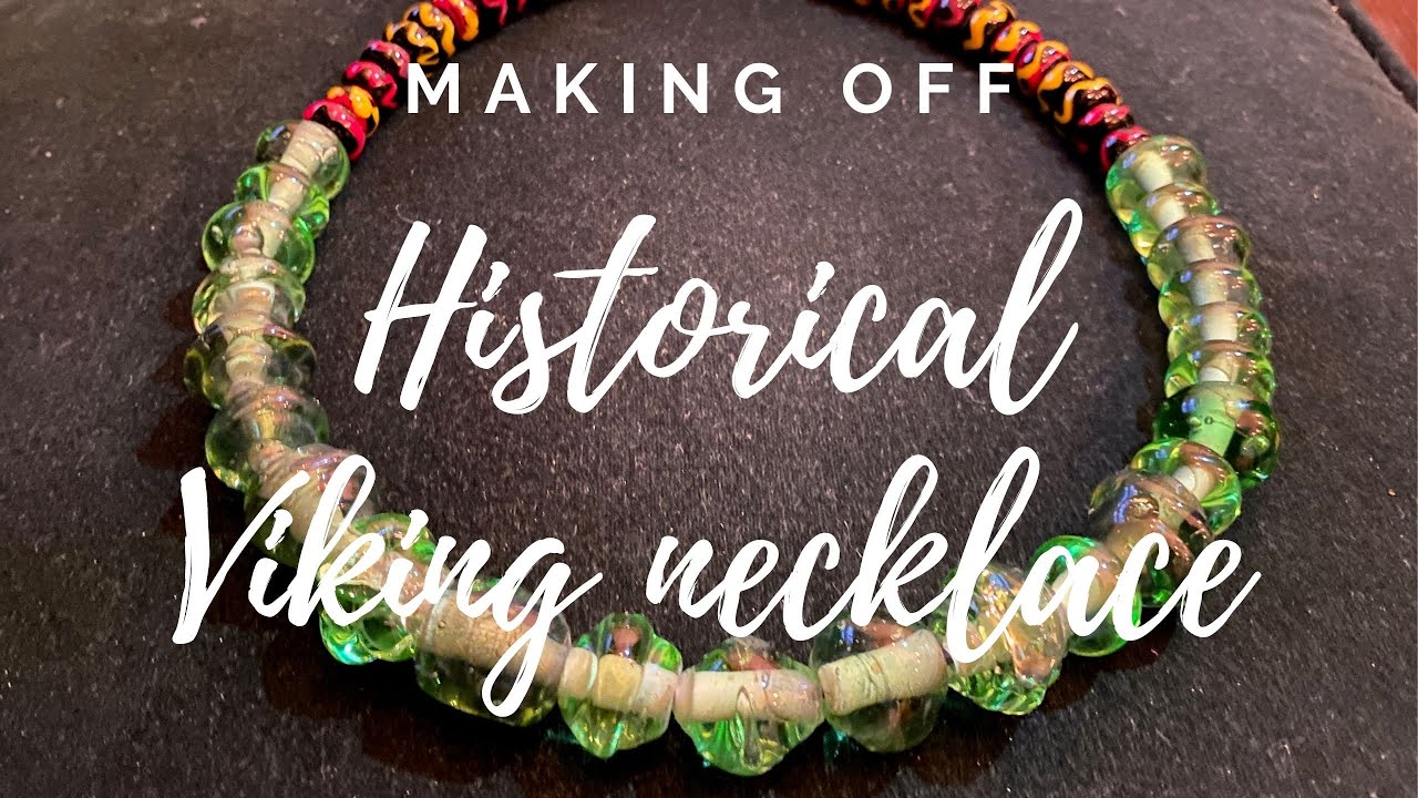 Making off historical Viking necklace   HD 720p