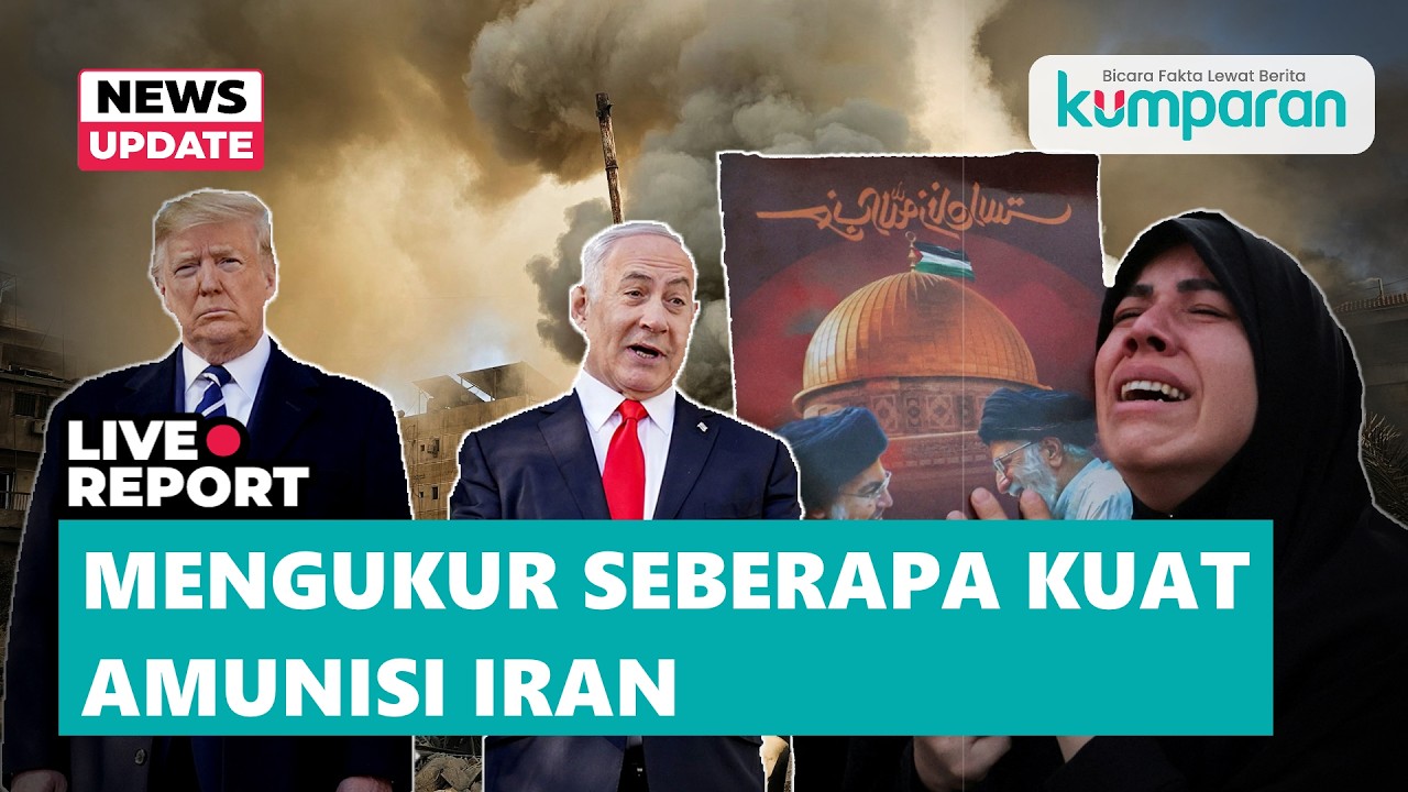 🔴LIVE STREAMING: Menghitung Amunisi Iran: Sanggupkah Bertahan dari Serangan AS-Israel