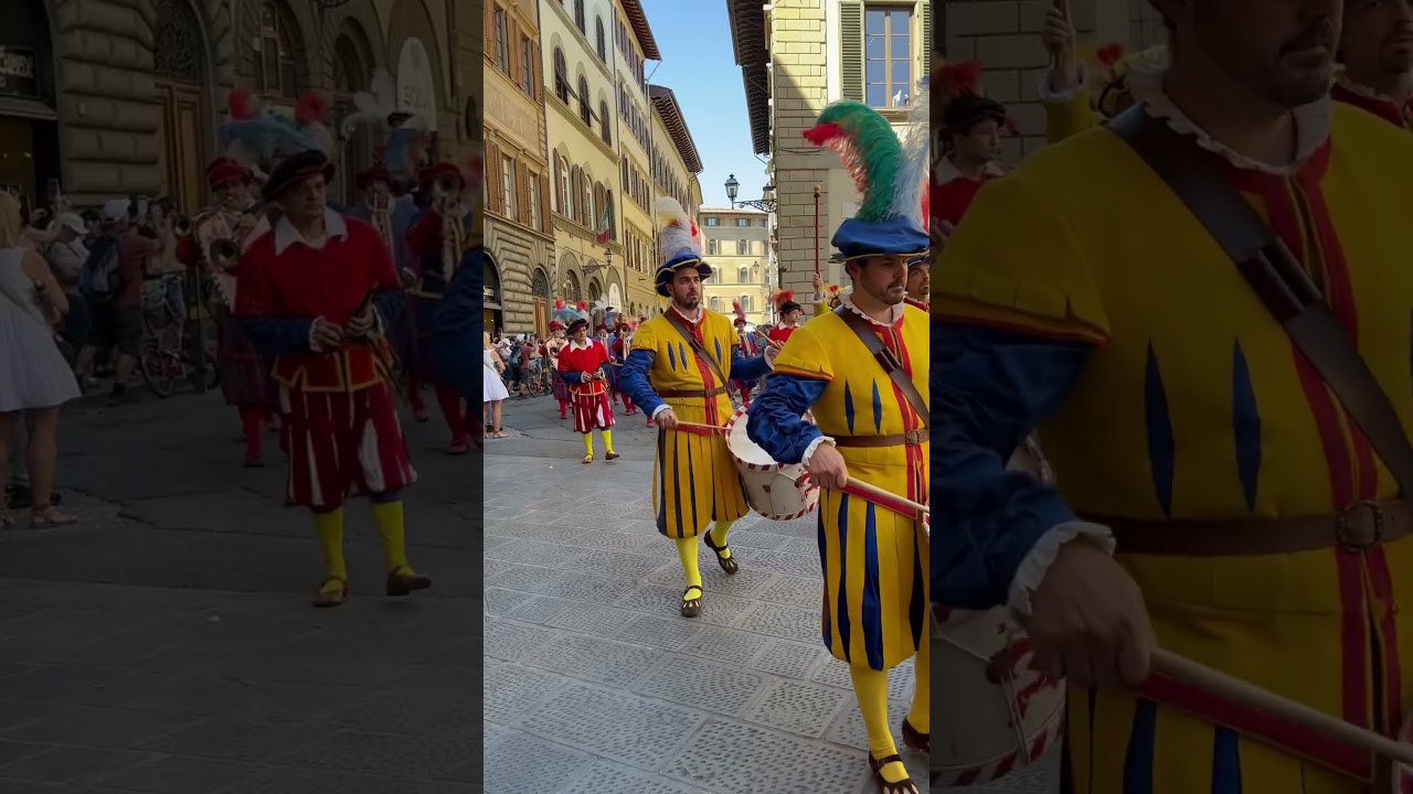 Corteo storico repubblica Fiorentina! #calciostoricofiorentino
