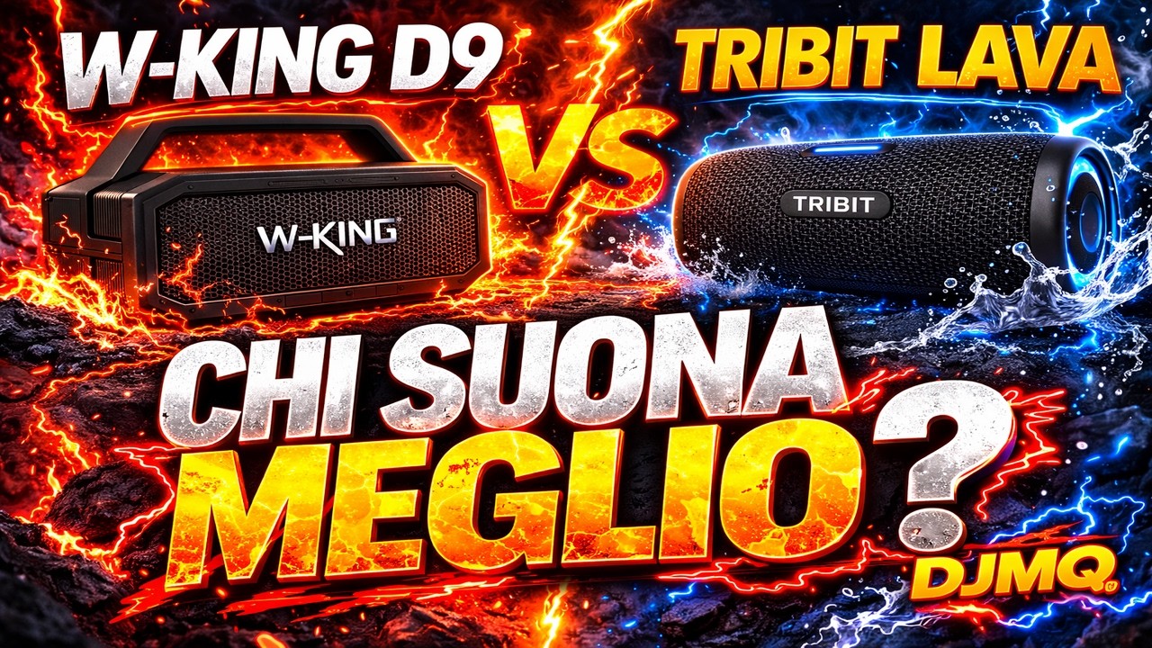 🔥 TRIBIT LAVA 💥 La Sfida DEFINITIVA tra Speaker Bluetooth Potenti!