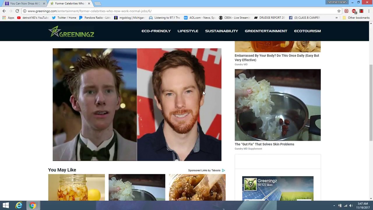 celebrities who had to get real jobs